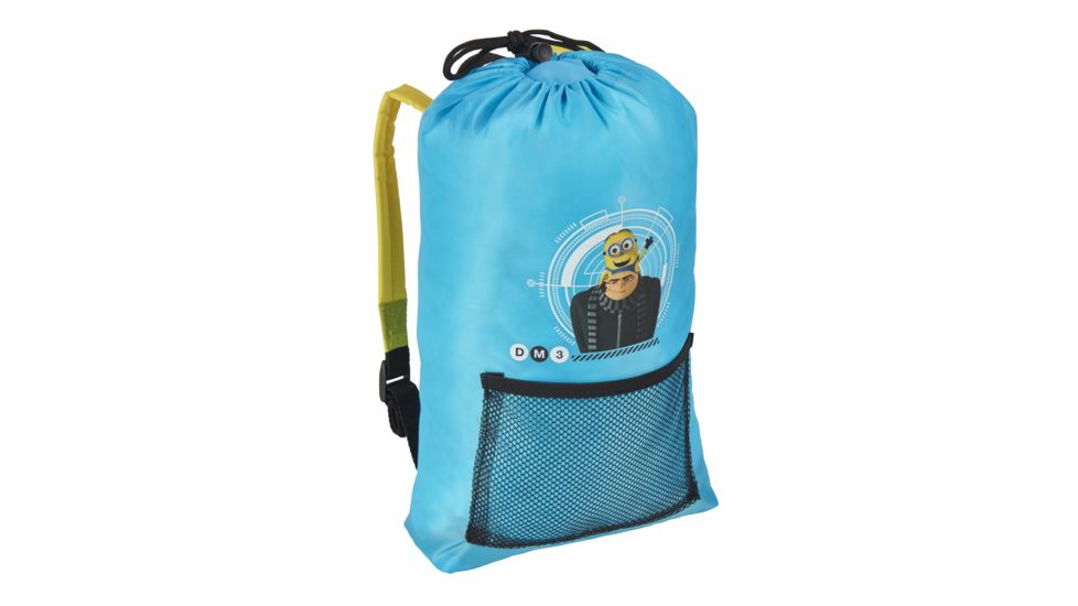 Exxel Outdoors Universal Despicable Me 3 4-Pc Fun Camp Kit, Blue/Yellow/Black U-4SLGDM37A