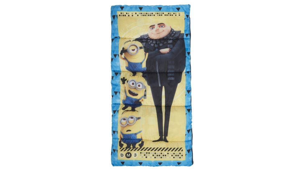 Exxel Outdoors Universal Despicable Me 3 4-Pc Fun Camp Kit, Blue/Yellow/Black U-4SLGDM37A