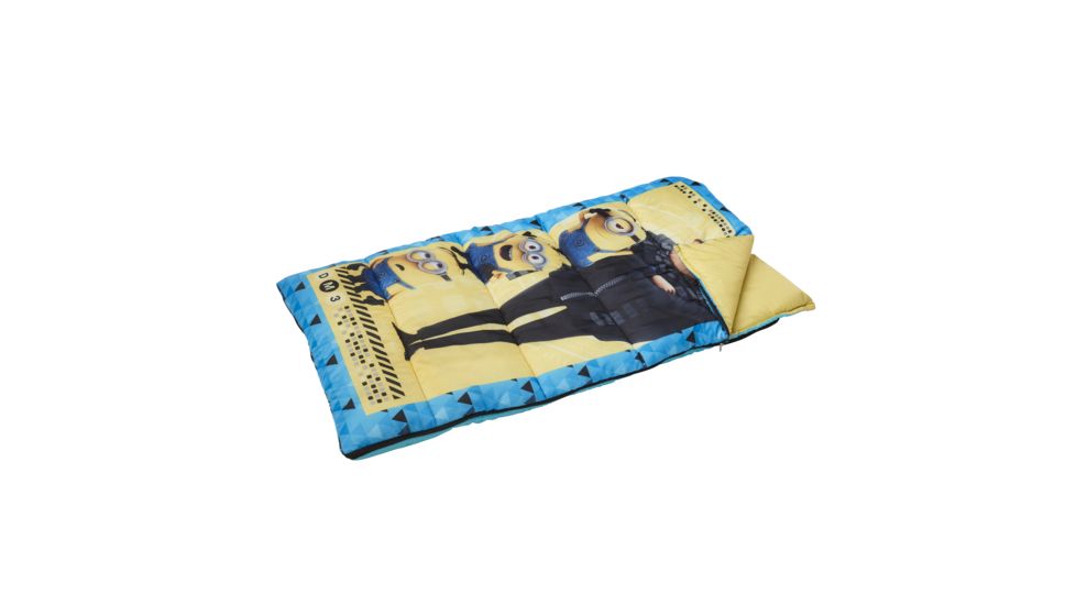 Exxel Outdoors Universal Despicable Me 3 4-Pc Fun Camp Kit, Blue/Yellow/Black U-4SLGDM37A