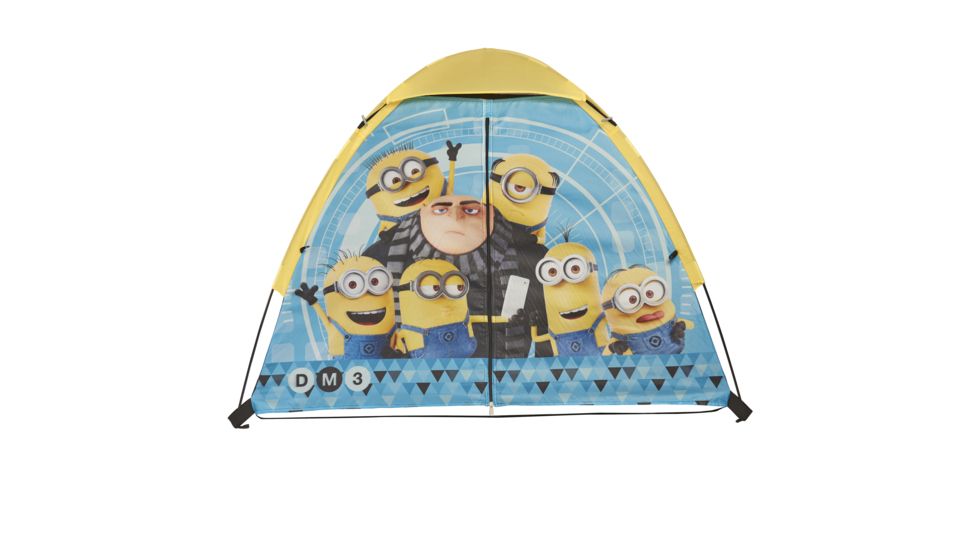 Exxel Outdoors Universal Despicable Me 3 Tent with No Floor, Blue/Yellow/Black U-T0403DM37A