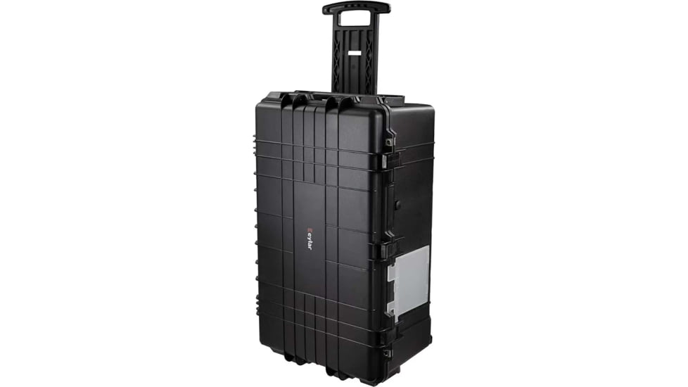 Eylar 2XL 31.5in Waterproof Transport Roller Gear Hard Case w/Foam, Black, SA00026