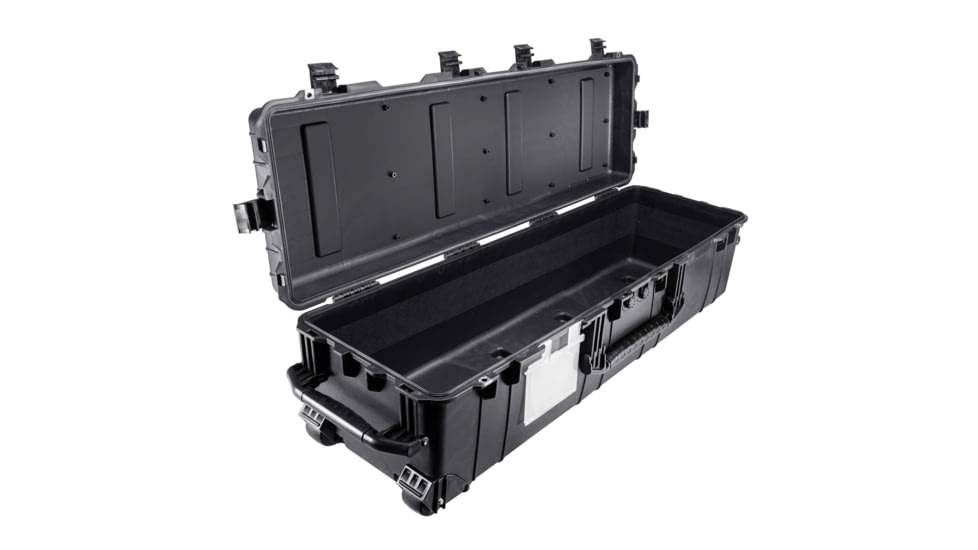 Eylar 2XL 50in Waterproof Deep Heavy Transport Stacker Roller Rifle Hard Case w/Foam, Black, SA00067