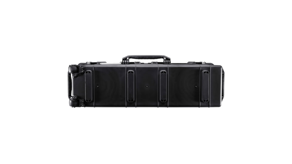 Eylar 2XL 50in Waterproof Deep Heavy Transport Stacker Roller Rifle Hard Case w/Foam, Black, SA00067