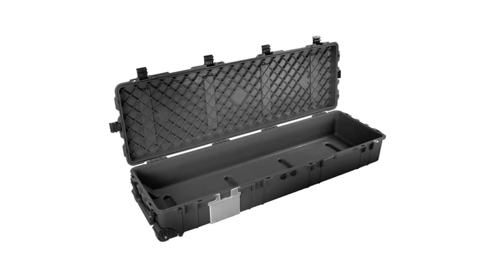 Eylar 3XL 57in Waterproof Heavy Transport Stacker Roller Rifle Hard Case w/Foam, Black, SA00027