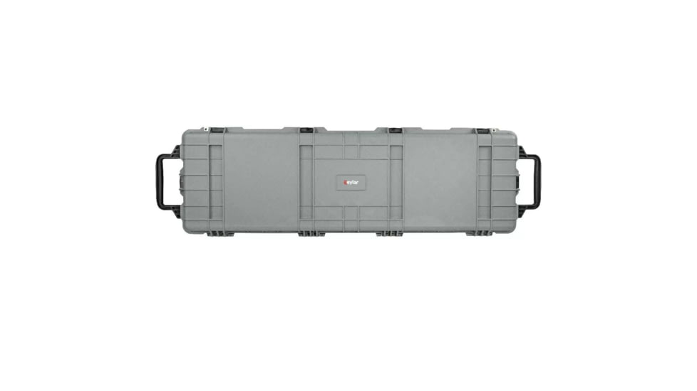 Eylar 3XL 57in Waterproof Heavy Transport Stacker Roller Rifle Hard Case w/Foam, Gray, SA00027-GRA
