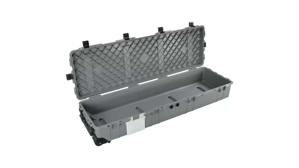 Eylar 3XL 57in Waterproof Heavy Transport Stacker Roller Rifle Hard Case w/Foam, Gray, SA00027-GRA