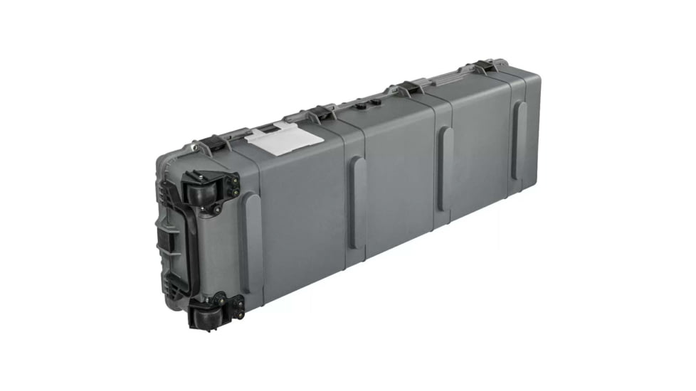 Eylar 3XL 57in Waterproof Heavy Transport Stacker Roller Rifle Hard Case w/Foam, Gray, SA00027-GRA