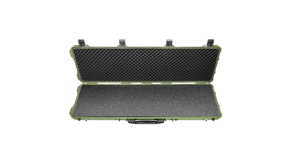 Eylar 53in Hard Rifle Case Equipped w/Ragar XP Crosslinked Foam Insert, Green, SA00015-GRN-RG-XP