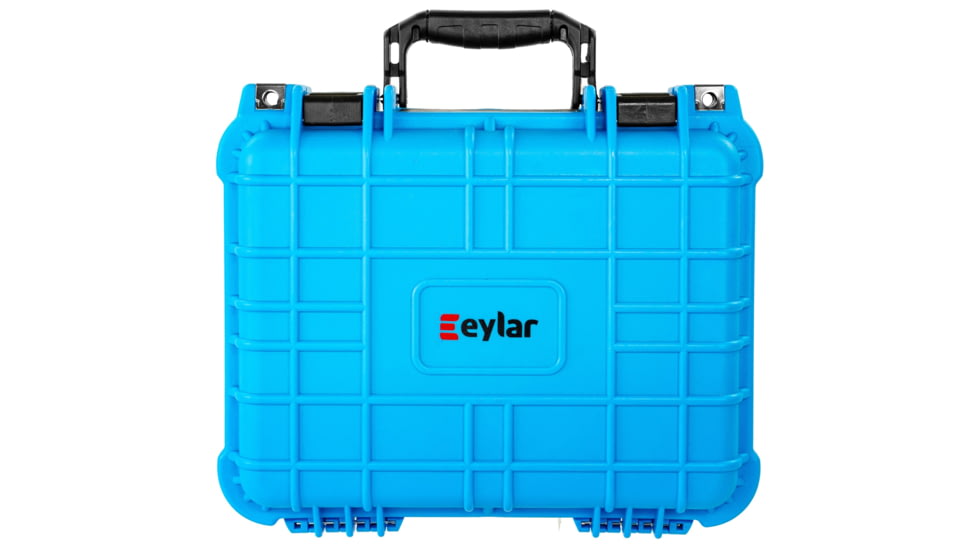 Eylar Compact 13.37in Protective Gear Case Waterproof &amp; Shock Proof w/ Foam By Eylar, Light Blue, SA00001-NBlu
