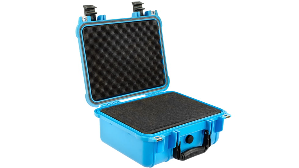 Eylar Compact 13.37in Protective Gear Case Waterproof &amp; Shock Proof w/ Foam By Eylar, Light Blue, SA00001-NBlu