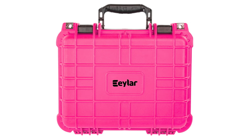Eylar Compact 13.37in Protective Gear Case Waterproof &amp; Shock Proof w/ Foam By Eylar, Pink, SA00001-Pin