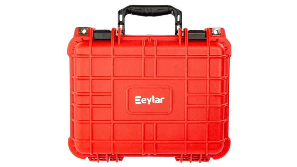 Eylar Compact 13.37in Protective Gear Case Waterproof &amp; Shock Proof w/ Foam By Eylar, Red, SA00001-Red