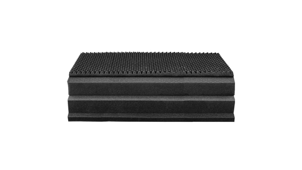 Eylar Extra Large 44in Waterproof Deep Heavy Transport Stacker Roller Rifle Hard Case w/Foam, Black, SA00028