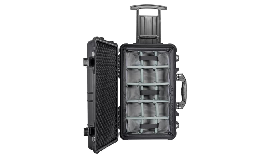 Eylar Eylar 22 in Hard Rolling Carry-On Camera Case with Adjustable Padded Divider