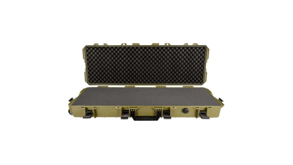 Eylar Intact 39in Stacker Series Hard Roller Rifle Case w/Foam, Dark Earth, NG00003-GRN