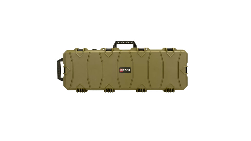 Eylar Intact 39in Stacker Series Hard Roller Rifle Case w/Foam, Dark Earth, NG00003-GRN