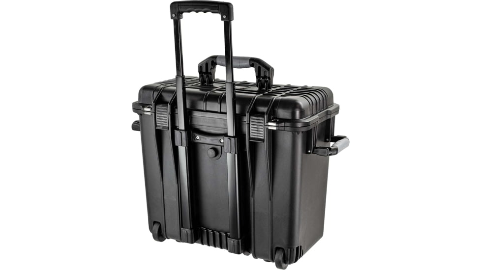 Eylar Large 19.7in Waterproof Tall Roller Protective Equipment Hard Case w/Foam, Black, SA00036