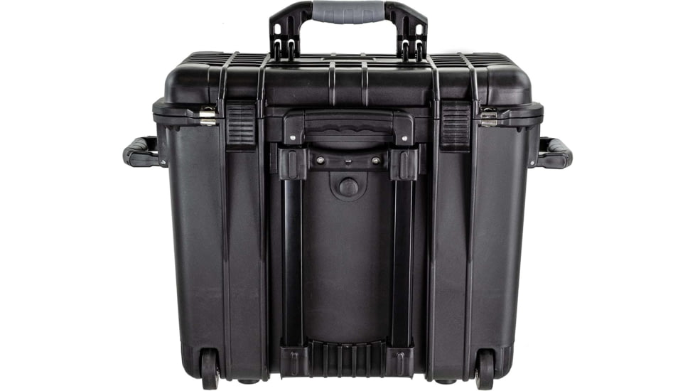 Eylar Large 19.7in Waterproof Tall Roller Protective Equipment Hard Case w/Foam, Black, SA00036