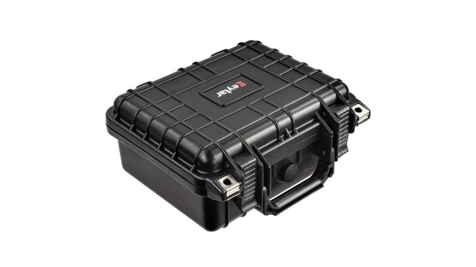 Eylar Small 10.62in Waterproof Protective Gear Case w/Foam, Black, SA00022