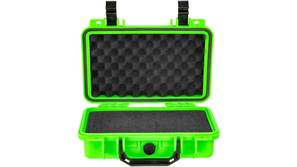 Eylar Tactical Hard Gun Case Water &amp; Shock Proof with Foam, 11.6 x 8.3 x 3.8 inches, Neon Green, SA00010-NGrn