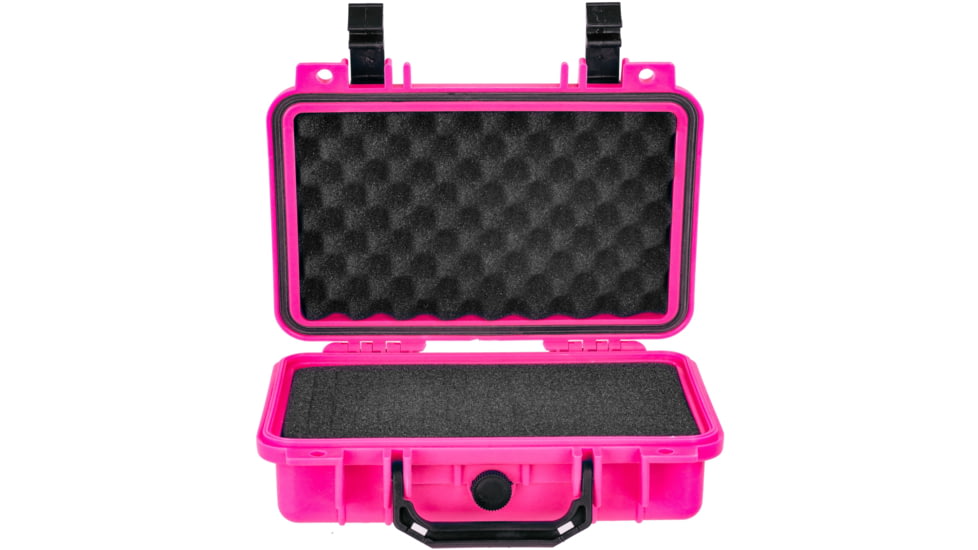 Eylar Tactical Hard Gun Case Water &amp; Shock Proof with Foam, 11.6 x 8.3 x 3.8 inches, Pink, SA00010-Pin