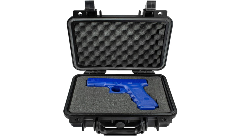 Eylar Tactical Hard Gun Case Water &amp; Shock Proof with Foam, Black, SA00010