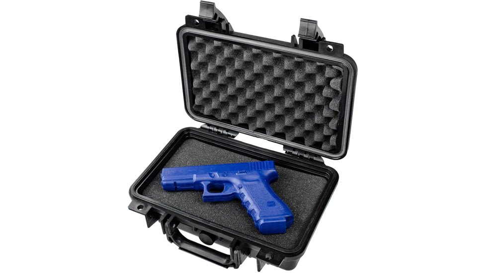 Eylar Tactical Hard Gun Case Water &amp; Shock Proof with Foam, Black, SA00010