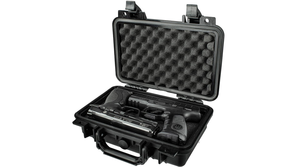 Eylar Tactical Hard Gun Case Water &amp; Shock Proof with Foam, Black, SA00010
