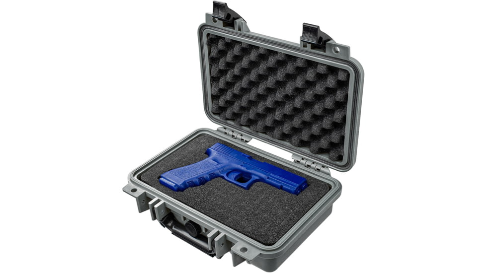 Eylar Tactical Hard Gun Case Water &amp; Shock Proof with Foam, Gray, SA00010-Gra