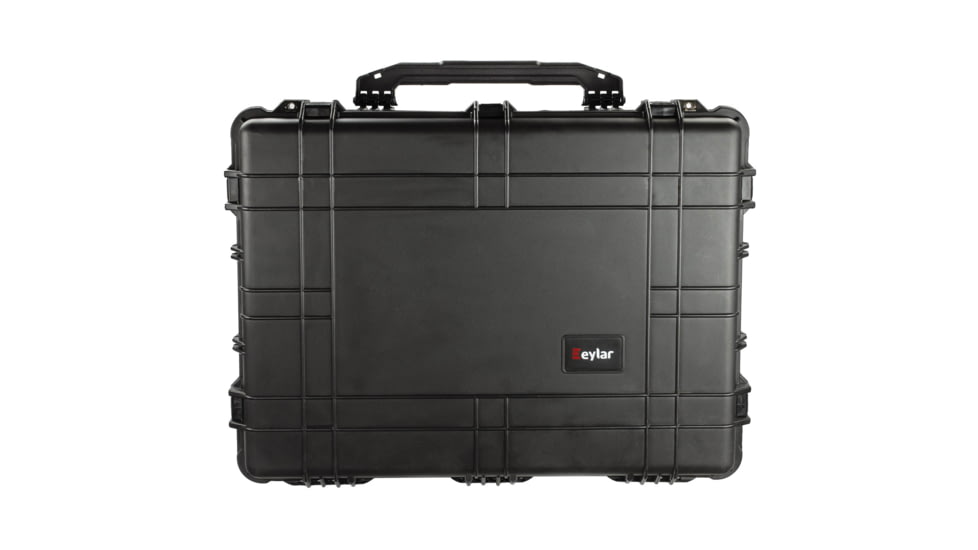 Eylar XXL 31.5in Protective Gear Roller Case Water and Shock Resistant w/ Foam, Black, SA00007