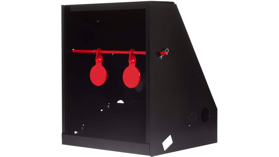 EZ-Aim Air Gun Pellet, BB Shooting Target & Trap, Black, 7W x 7.5H, 15429