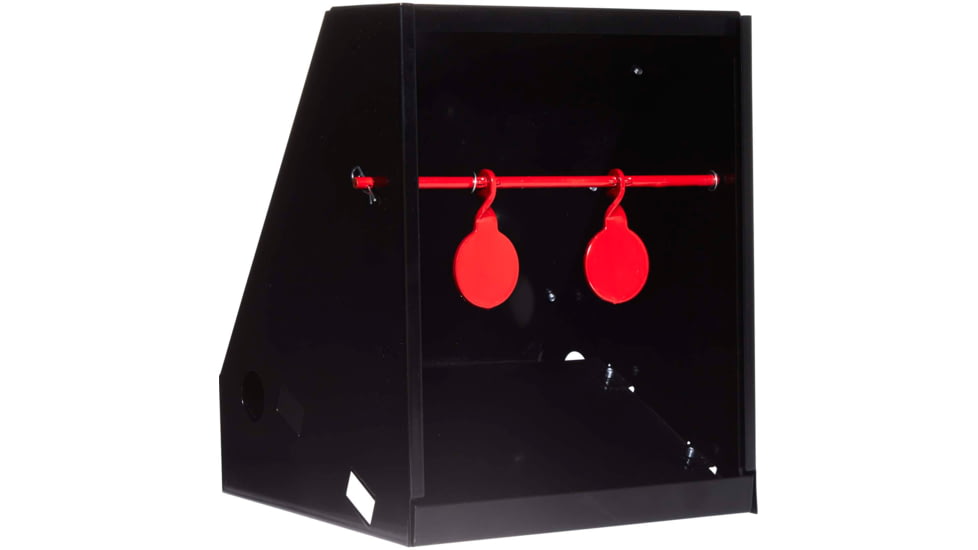 EZ-Aim Air Gun Pellet, BB Shooting Target & Trap, Black, 7W x 7.5H, 15429
