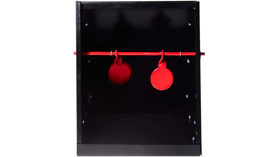 EZ-Aim Air Gun Pellet, BB Shooting Target & Trap, Black, 7W x 7.5H, 15429
