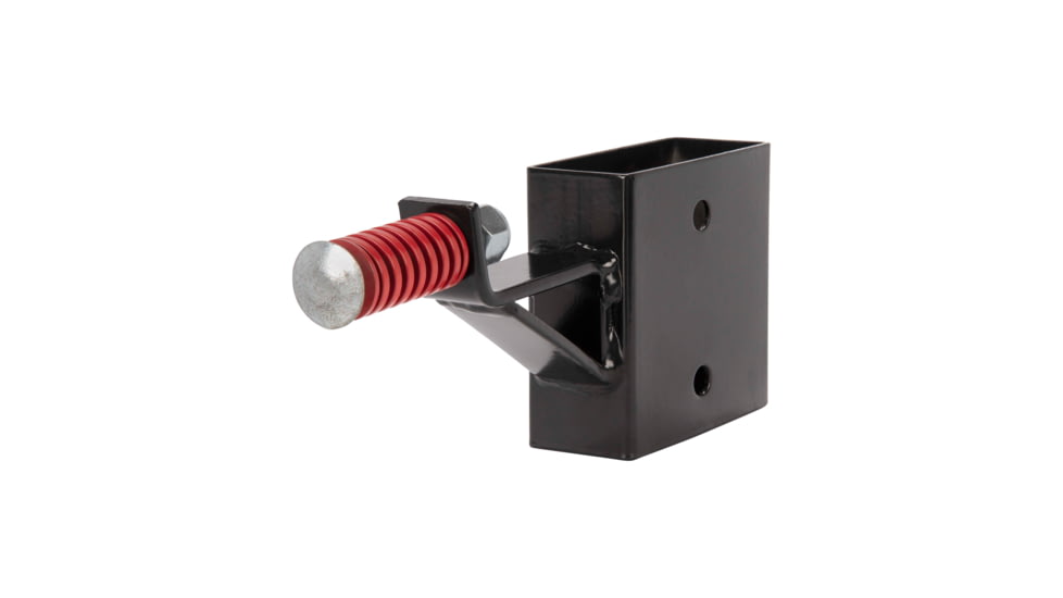 EZ-Aim Allen Steel Gong Hanger Target w/Recoil Spring, 2 x 4in Mount, 2.3 lbs, Black Powder Coated, 15515