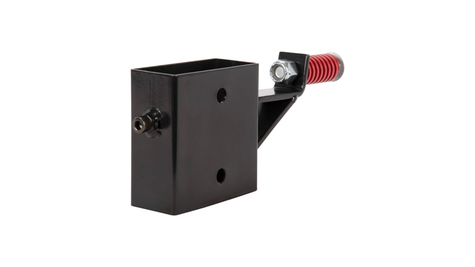 EZ-Aim Allen Steel Gong Hanger Target w/Recoil Spring, 2 x 4in Mount, 2.3 lbs, Black Powder Coated, 15515