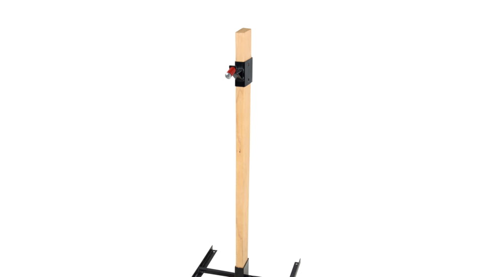 EZ-Aim Allen Steel Gong Hanger Target w/Recoil Spring, 2 x 4in Mount, 2.3 lbs, Black Powder Coated, 15515