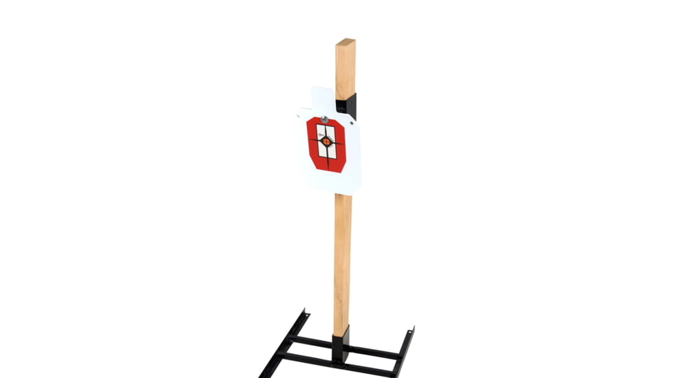 EZ-Aim Allen Steel Gong Hanger Target w/Recoil Spring, 2 x 4in Mount, 2.3 lbs, Black Powder Coated, 15515