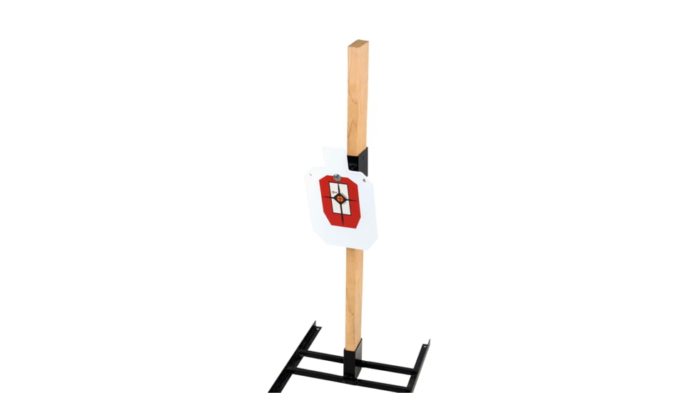 EZ-Aim Allen Steel Gong Hanger Target w/Recoil Spring, 2 x 4in Mount, 2.3 lbs, Black Powder Coated, 15515