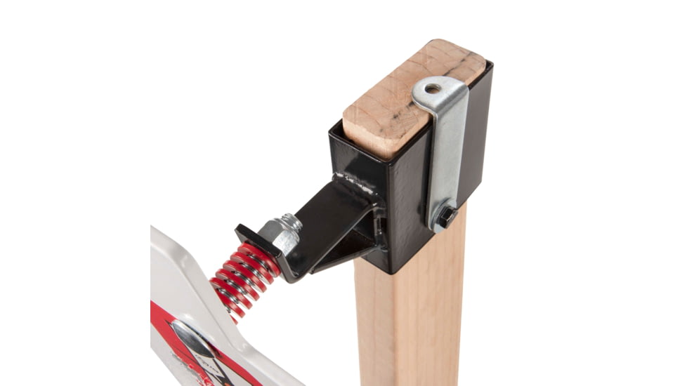 EZ-Aim Allen Steel Gong Hanger Target w/Recoil Spring, 2 x 4in Mount, 2.3 lbs, Black Powder Coated, 15515