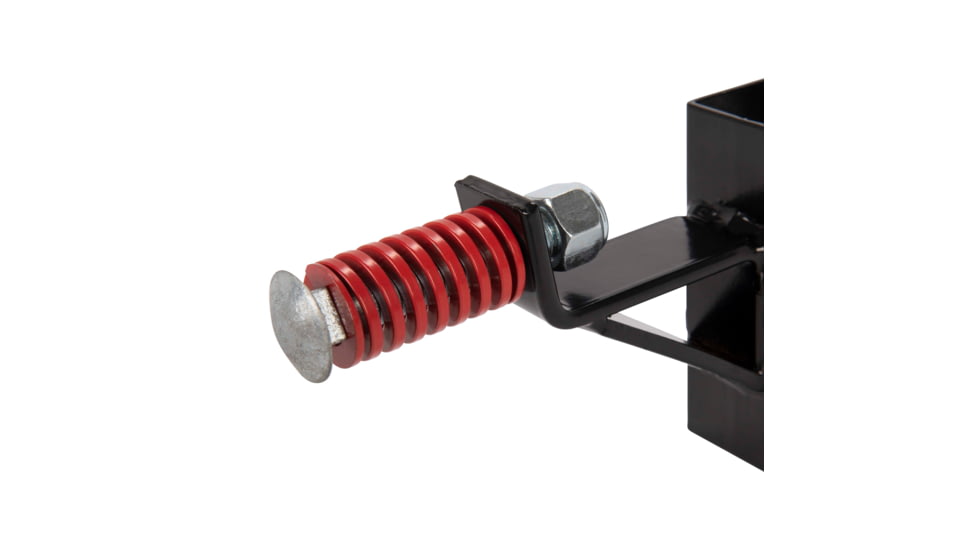 EZ-Aim Allen Steel Gong Hanger Target w/Recoil Spring, 2 x 4in Mount, 2.3 lbs, Black Powder Coated, 15515