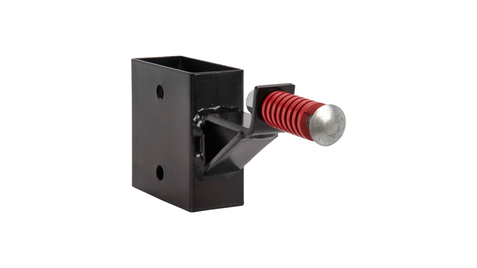 EZ-Aim Allen Steel Gong Hanger Target w/Recoil Spring, 2 x 4in Mount, 2.3 lbs, Black Powder Coated, 15515