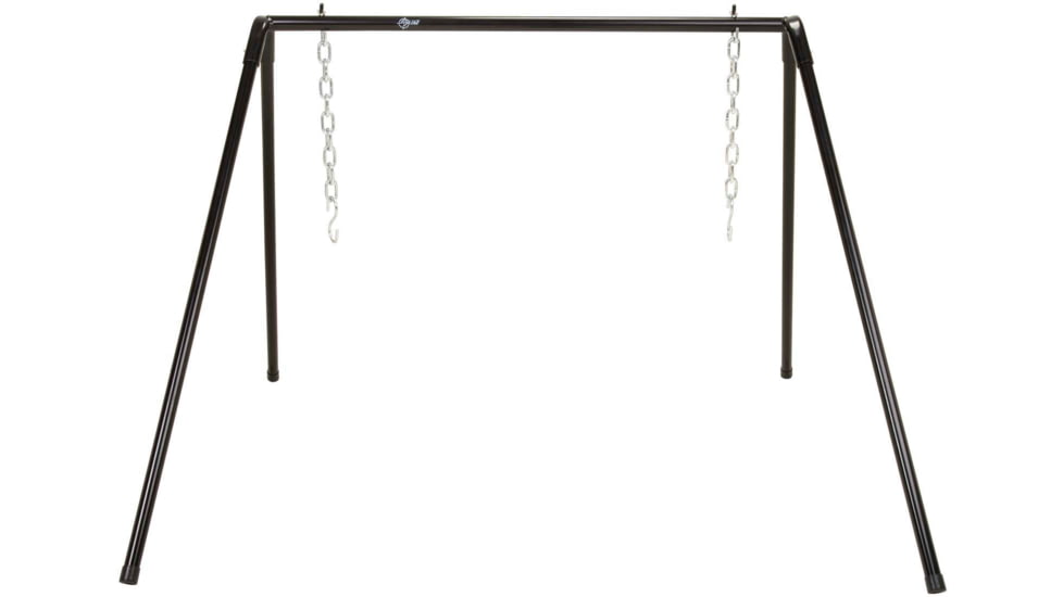 EZ-Aim Custom Gong Target Hanging System, Black, 48L x 44W x 33H, 15348