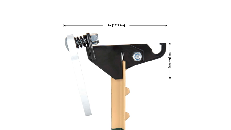 EZ-Aim Fence Topper Gong Hook and Recoil Spring Combo, Multi, 15634