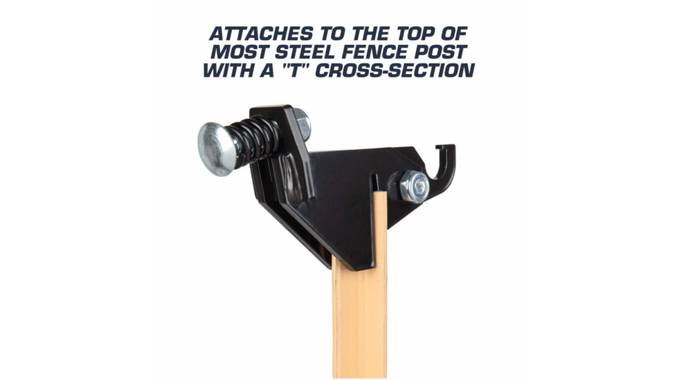 EZ-Aim Fence Topper Gong Hook and Recoil Spring Combo, Multi, 15634