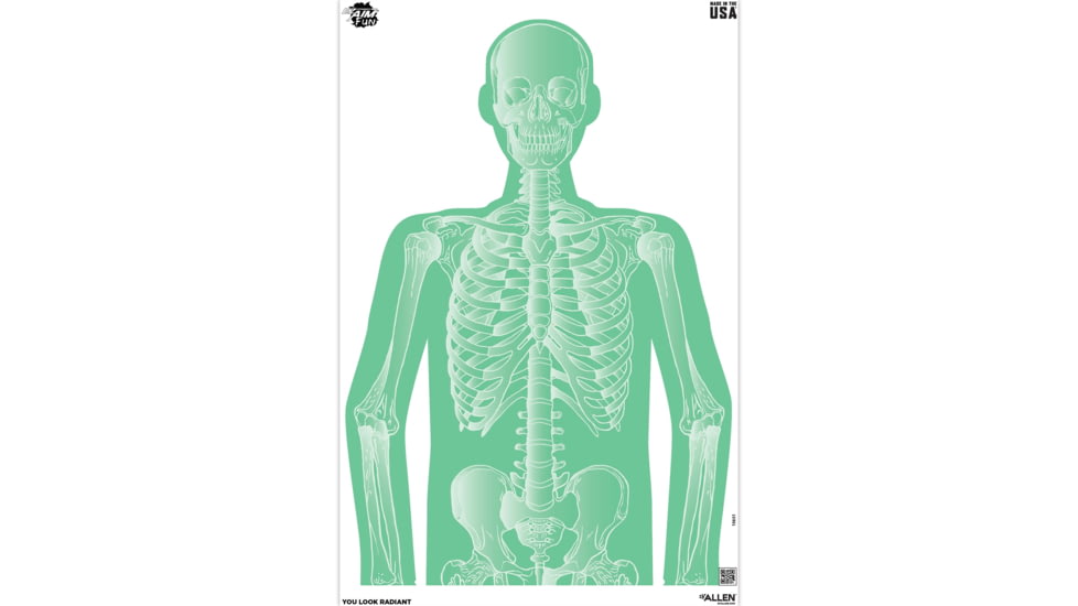 EZ-Aim Fun Group Paper Target Assortment, 12inW x 18inH, 3-Pack, Green, 15651
