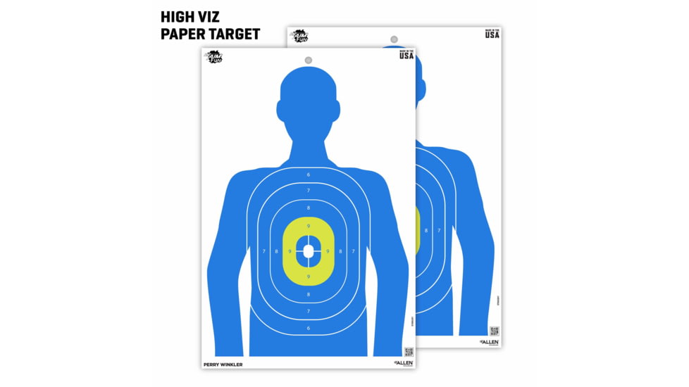 EZ-Aim Fun Imposing Figures Paper Shooting Target Assortment, 12inW x 18inH, 8-Pack, Multi, 15645