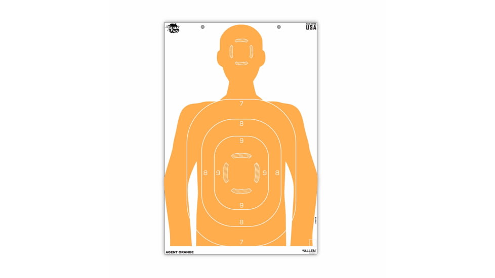 EZ-Aim Fun Tough Crowd Paper Shooting Targets, 23inW x 35inH, 3-Targets, Multi, 15658