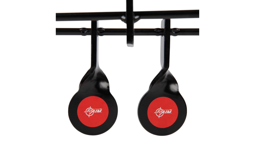 EZ-Aim Metal Resetting Target Set For Plinking, Black, 15285