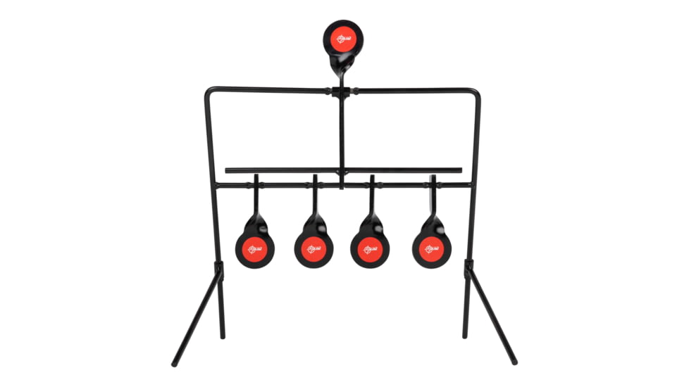 EZ-Aim Metal Resetting Target Set For Plinking, Black, 15285