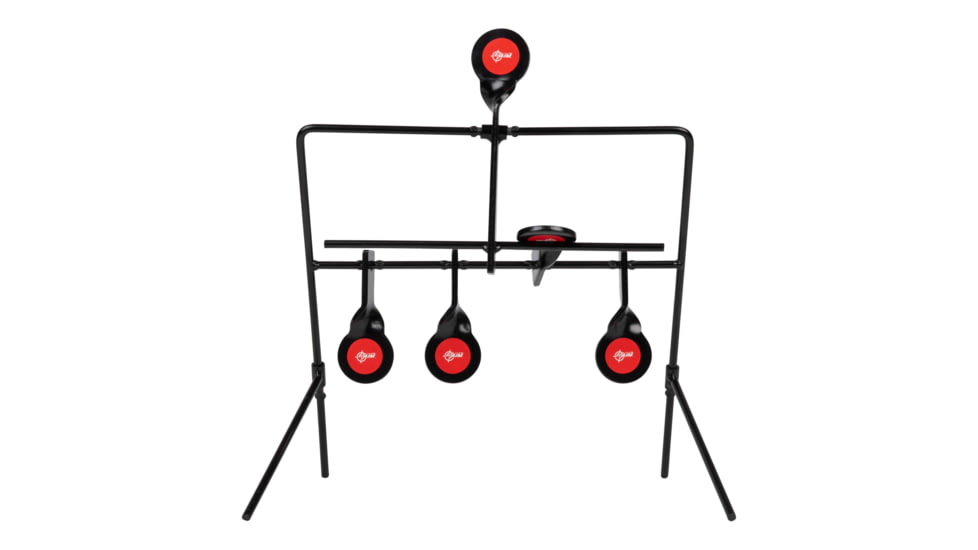 EZ-Aim Metal Resetting Target Set For Plinking, Black, 15285